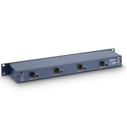 Alternative view of Palmer PAN 08 - 19" DI/Line Isolation Box 4 Channels active