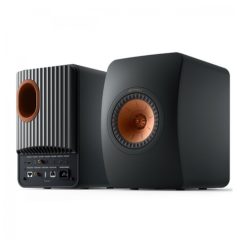 KEF LS50 Wireless II Active Hifi and Home Cinema Speaker Bookshelf Carbon Black