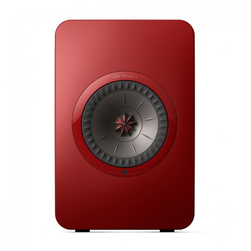 KEF LS50 Wireless II Active Hifi and Home Cinema Speaker Bookshelf Crimson Red Special Edition - Image 4
