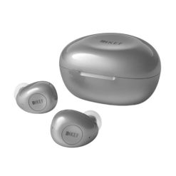KEF MU3 Wireless Earphones Silver Grey