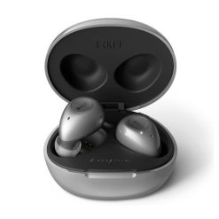 KEF MU3 Wireless Earphones Silver Grey