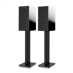 KEF R3 Hifi and Home Cinema Speaker Bookshelf Black Gloss