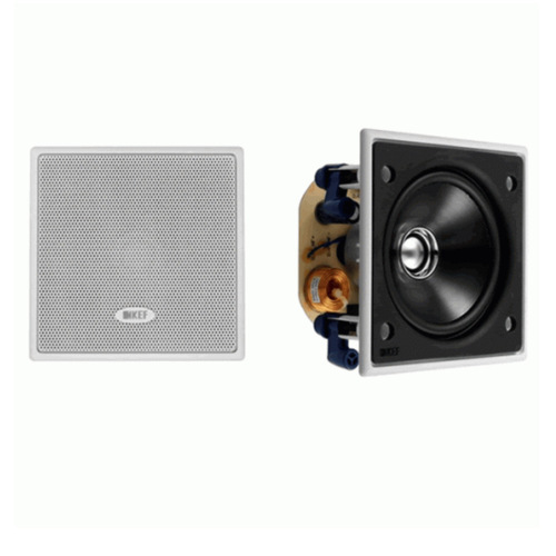 KEF Ci100QS In Wall and In Ceiling Speaker Rectangle, Lean Bussines Audio