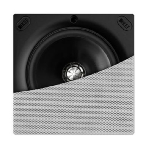 KEF Ci130QSfl In Wall and In Ceiling Speaker Square, Lean Business Audio
