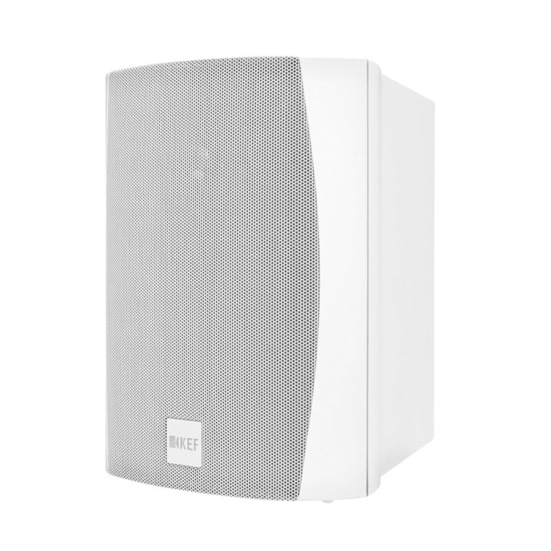 KEF VENTURA 5 Outdoor All Weather Speakers White Lean Business
