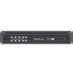 RAM AUDIO DUBHE 10Q, 10000 Watt, 4 channel Amplifier with GPIO, Lean Business Audio