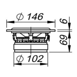 Ciare HWL130 8ohm 5 80W Ceramic Woofer, Lean Business Audio